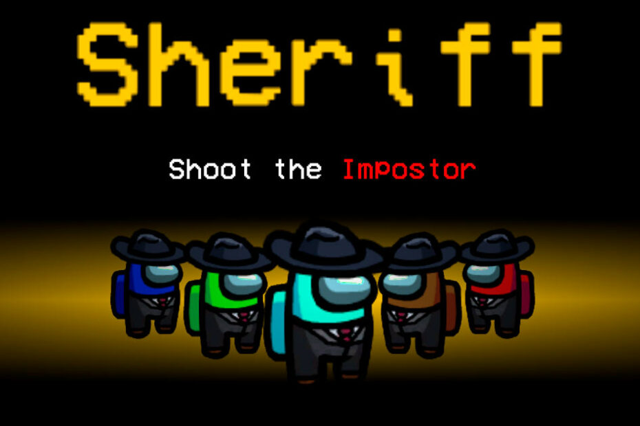 Новая роль шерифа в амонг ас.